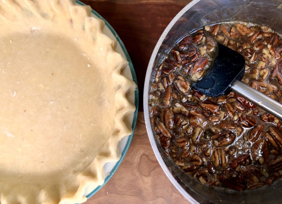 pecan pie filling and crust