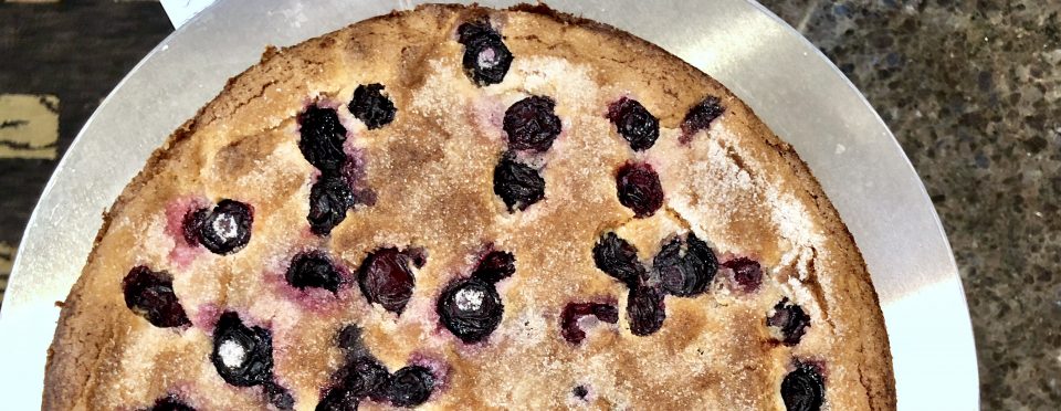 Blueberry Almond Cake