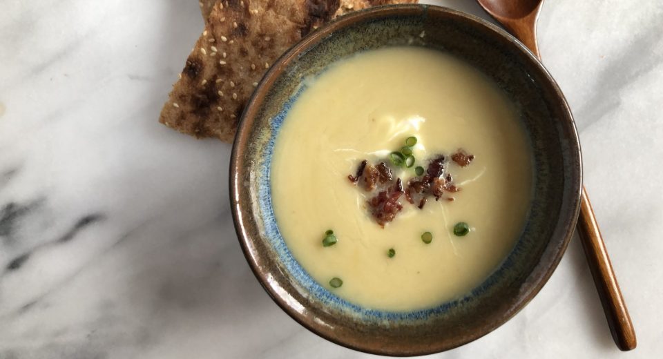 InstantPot Potato Leek Soup