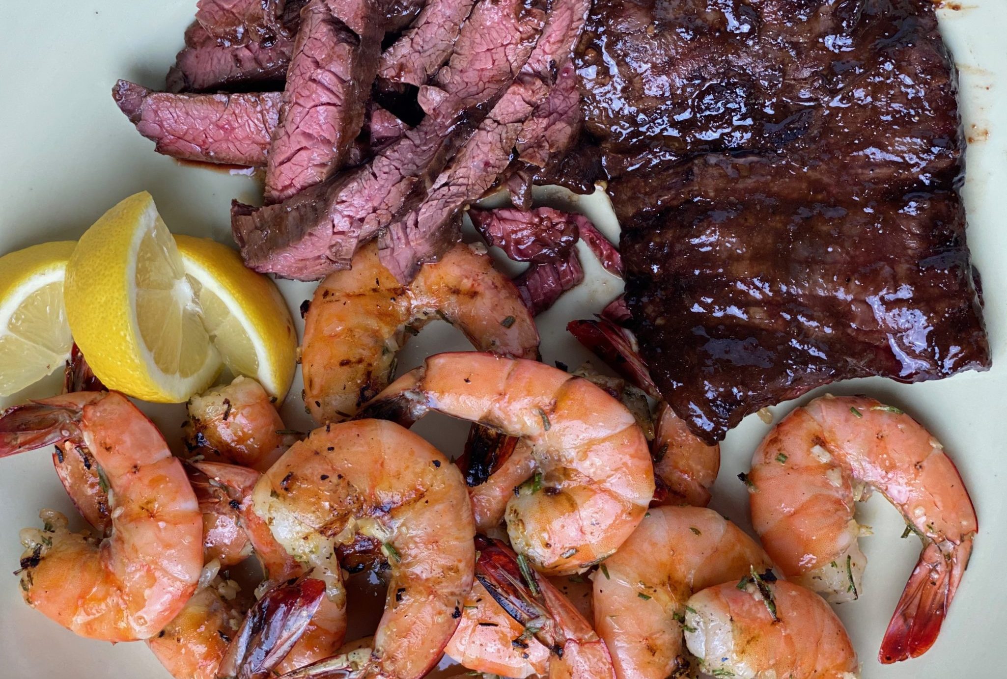 Grilled steak and shrimp best sale